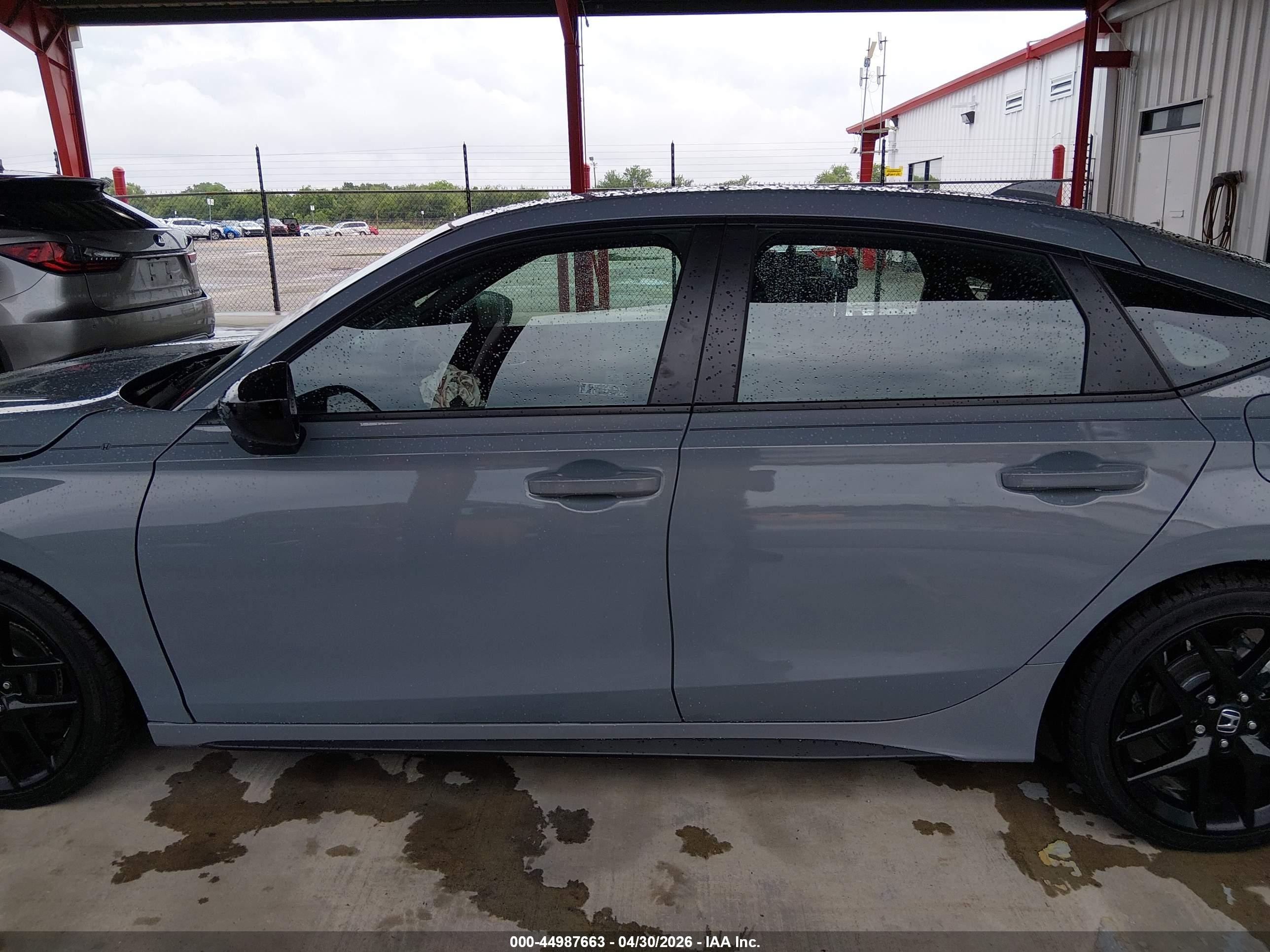 2026 Honda Civic Sport Серый vin: 19XFL2H8XTE005368