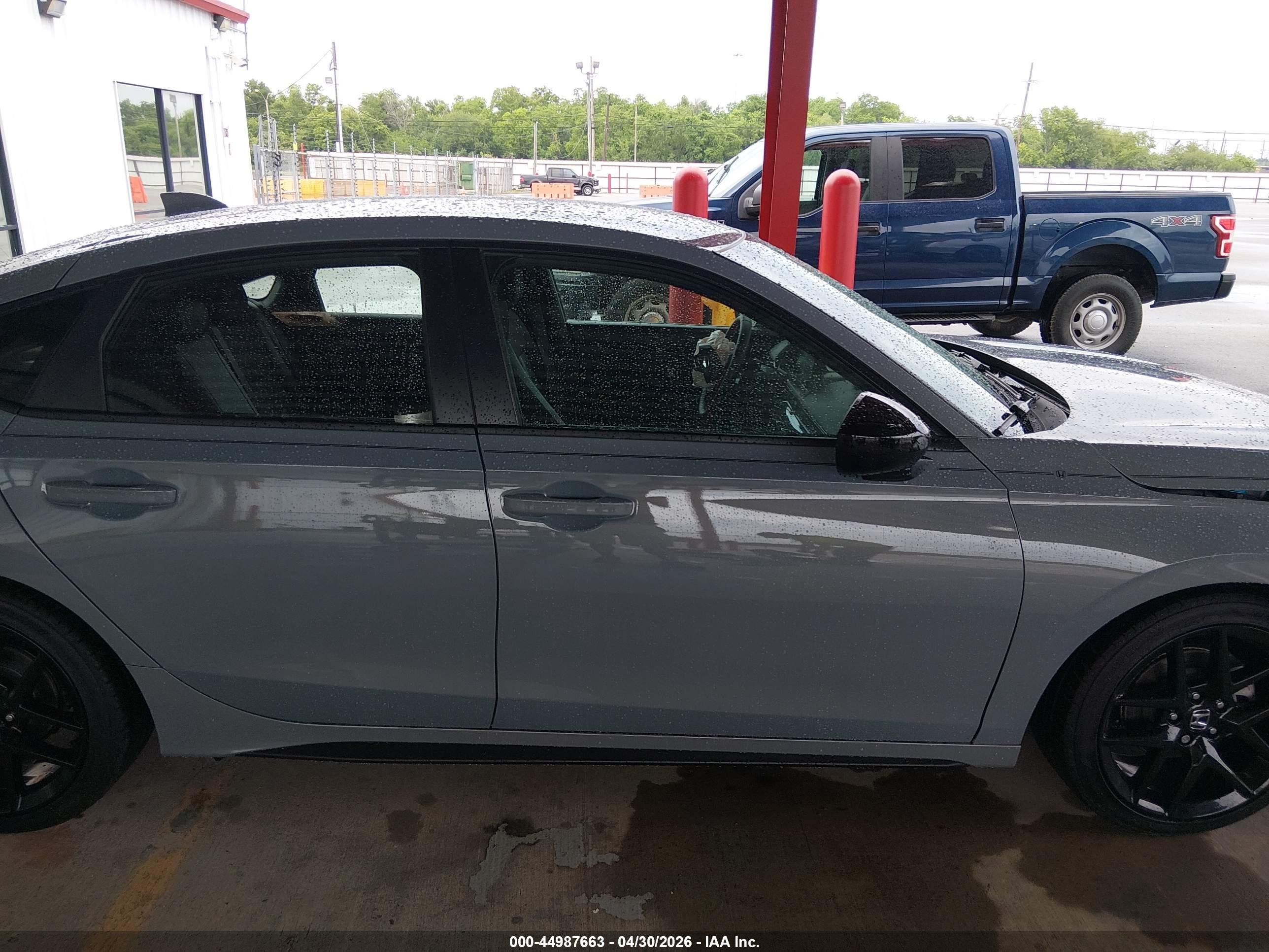 2026 Honda Civic Sport Серый vin: 19XFL2H8XTE005368