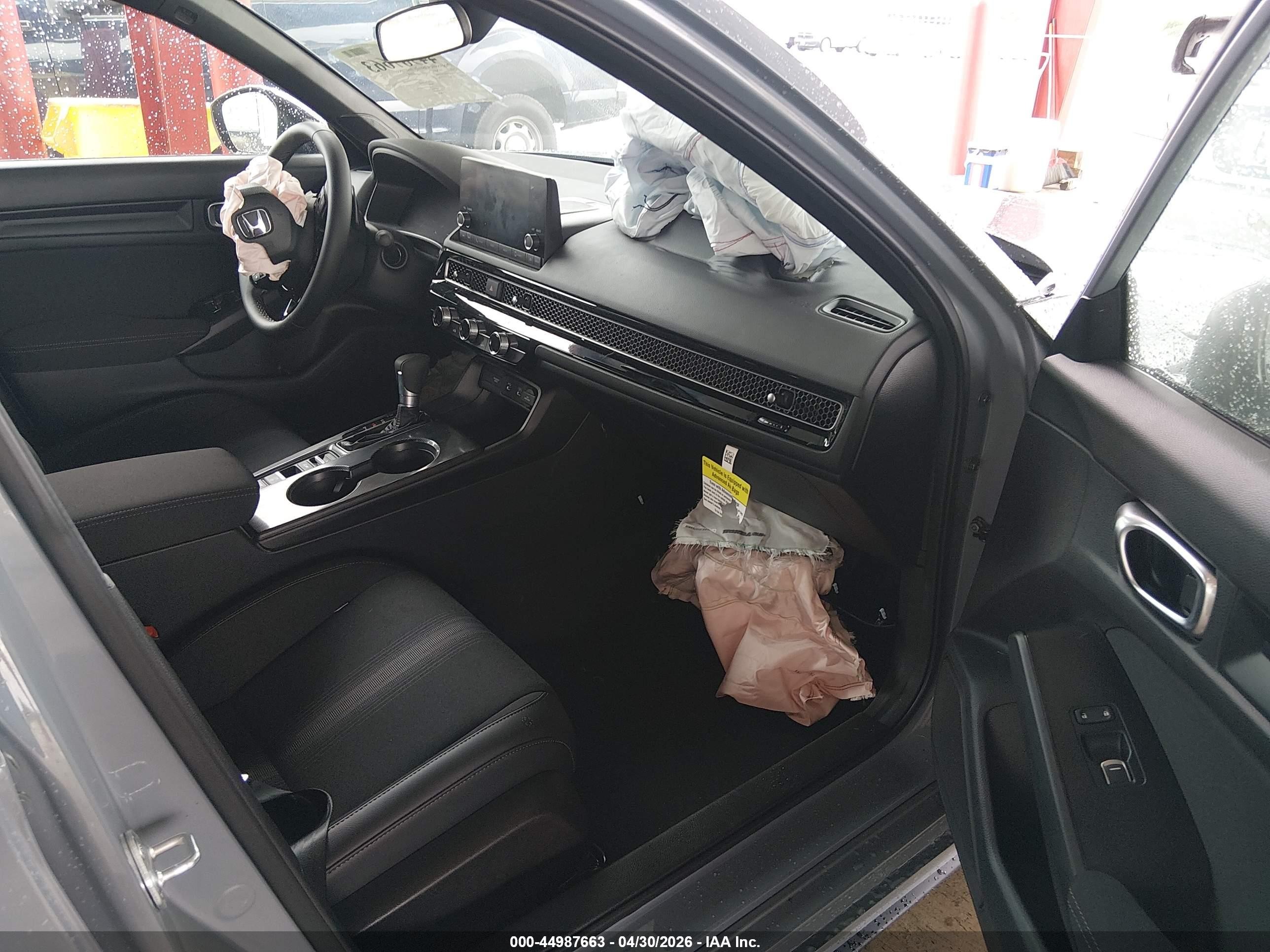 2026 Honda Civic Sport Серый vin: 19XFL2H8XTE005368