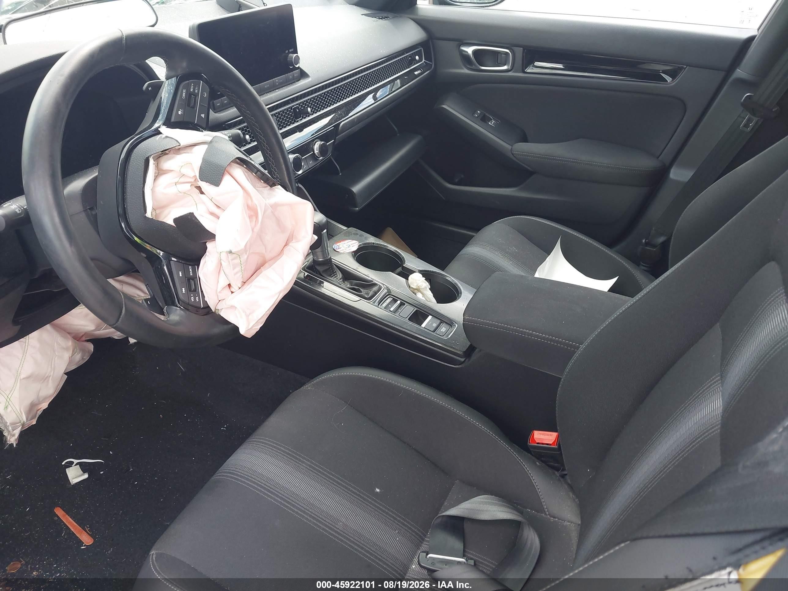 2025 Honda Civic Hybrid Sport Gray vin: 19XFL4H80SE007091