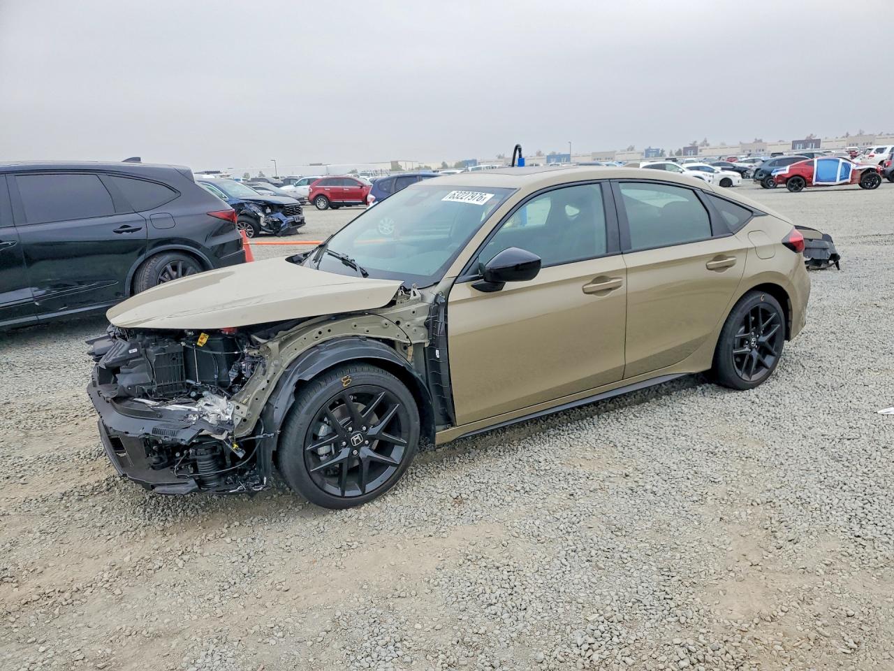 2026 Honda Civic Sport Tan vin: 19XFL4H86TE006271