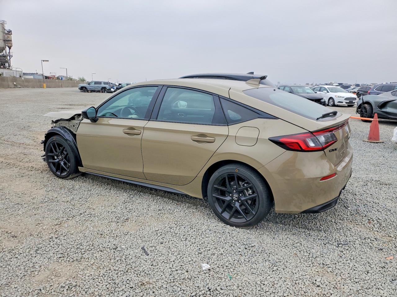 2026 Honda Civic Sport Tan vin: 19XFL4H86TE006271