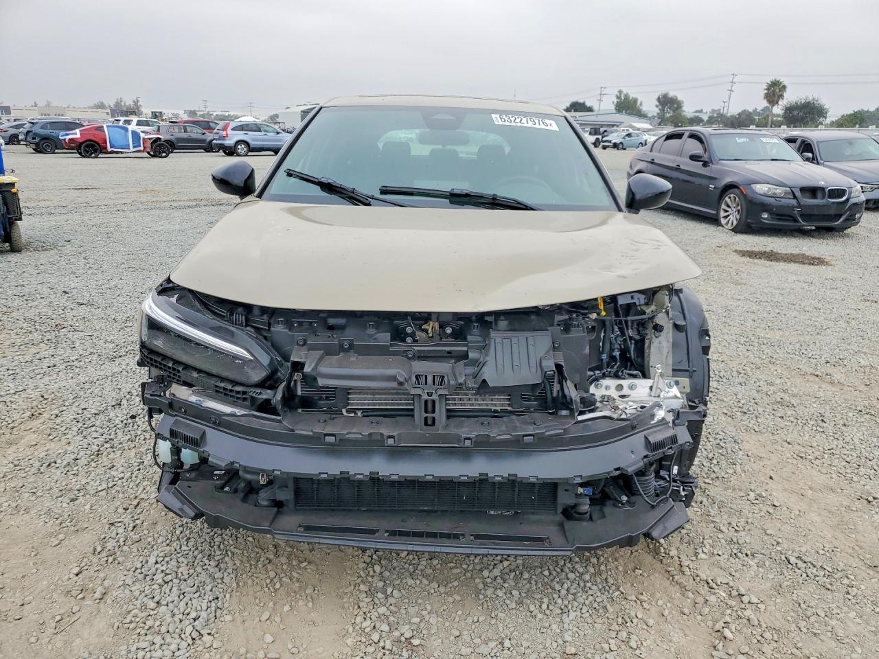 2026 Honda Civic Sport Tan vin: 19XFL4H86TE006271