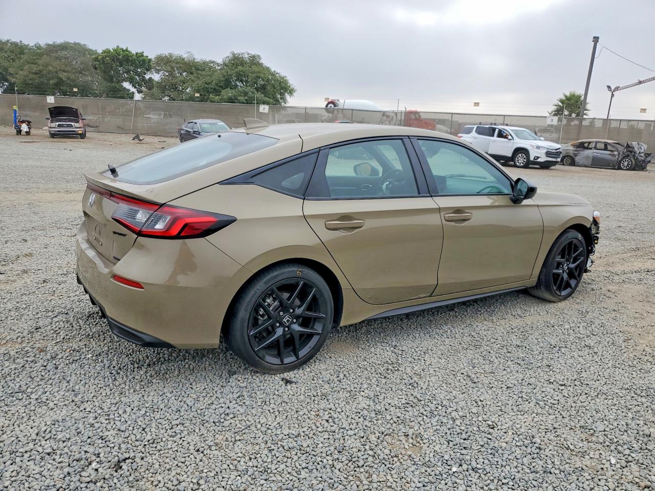 2026 Honda Civic Sport Tan vin: 19XFL4H86TE006271