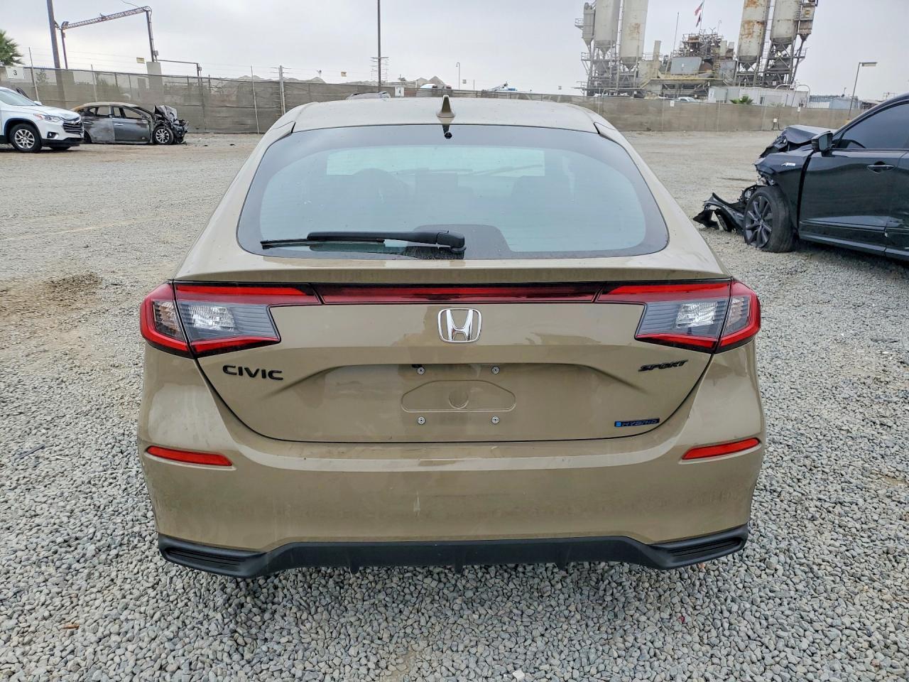 2026 Honda Civic Sport Tan vin: 19XFL4H86TE006271