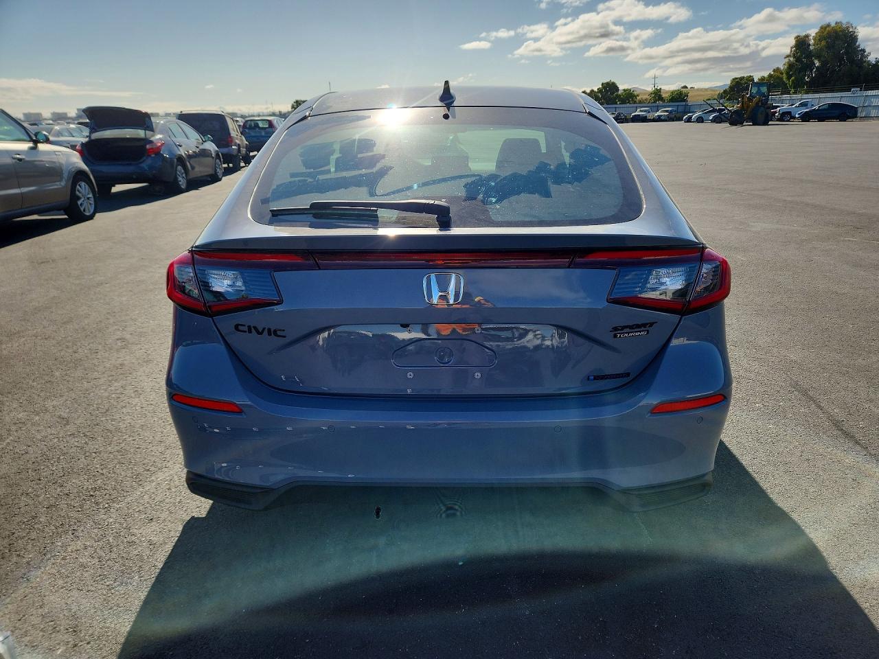 2026 Honda Civic Sport Touring Серый vin: 19XFL4H90TE014441