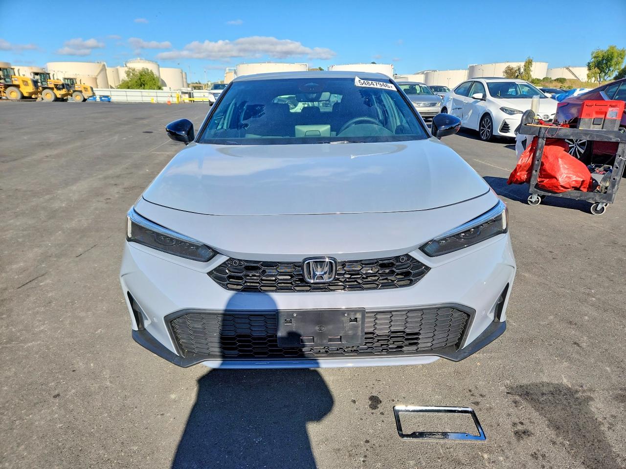 2026 Honda Civic Sport Touring Серый vin: 19XFL4H90TE014441