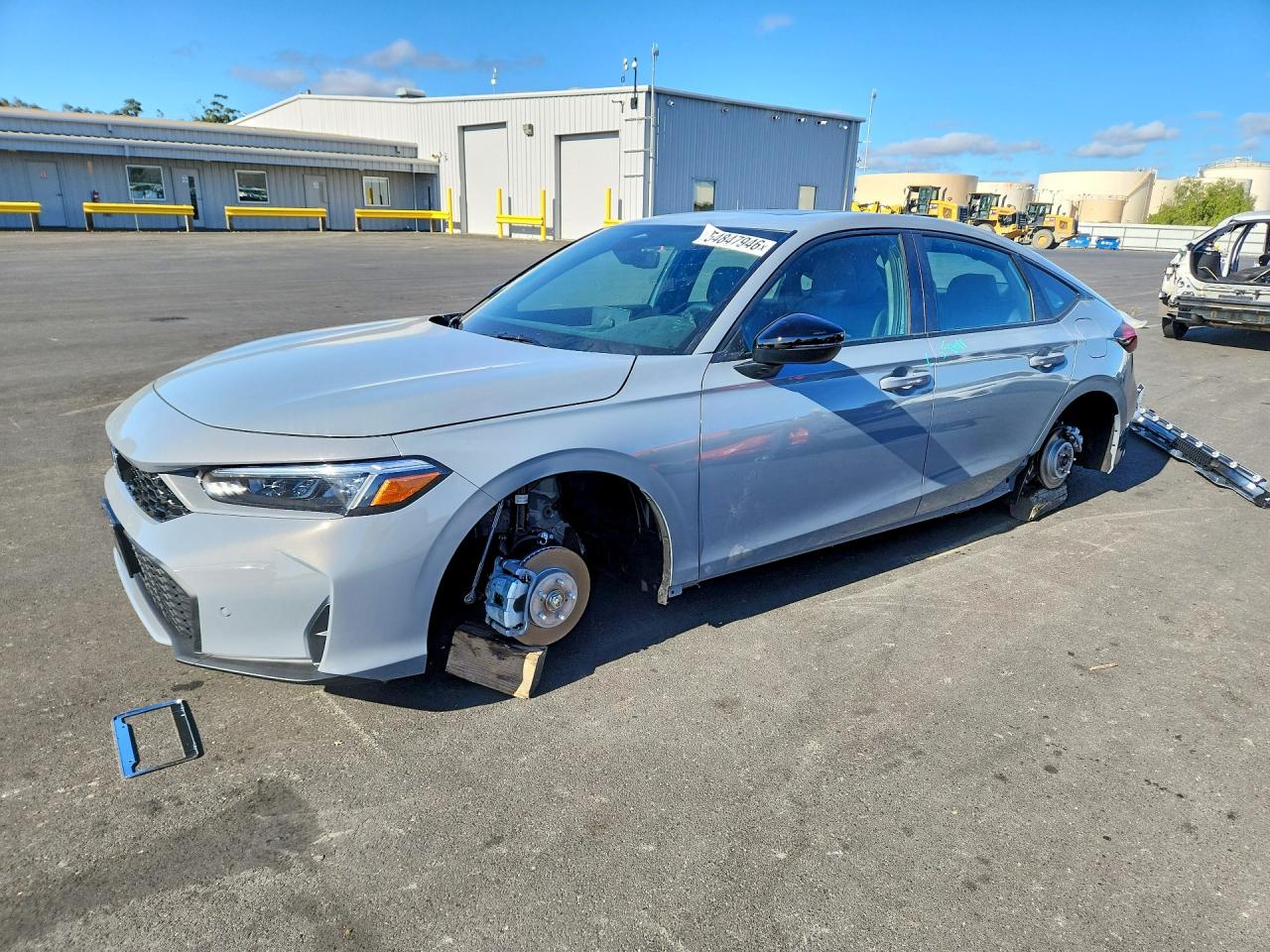 2026 Honda Civic Sport Touring Gray vin: 19XFL4H90TE014441