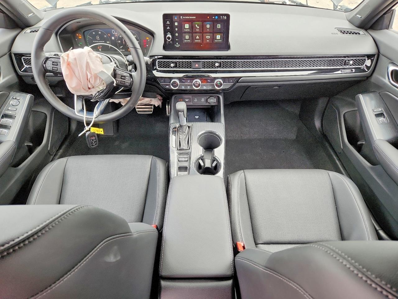 2026 Honda Civic Sport Touring Черный vin: 19XFL4H92TE010102