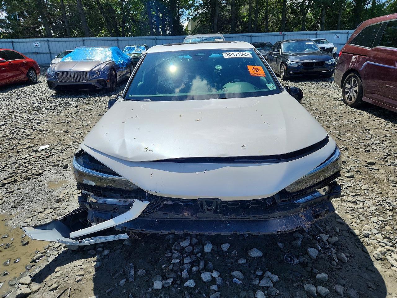 2025 Honda Civic Sport Touring White vin: 19XFL4H95SE004129