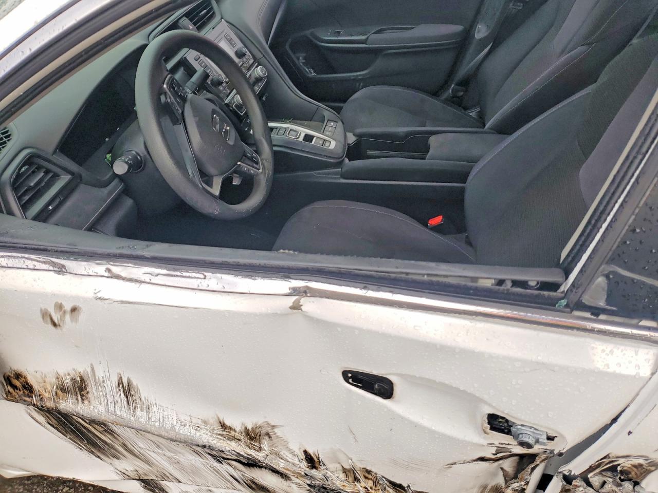 2019 Honda Insight Lx White vin: 19XZE4F16KE026239