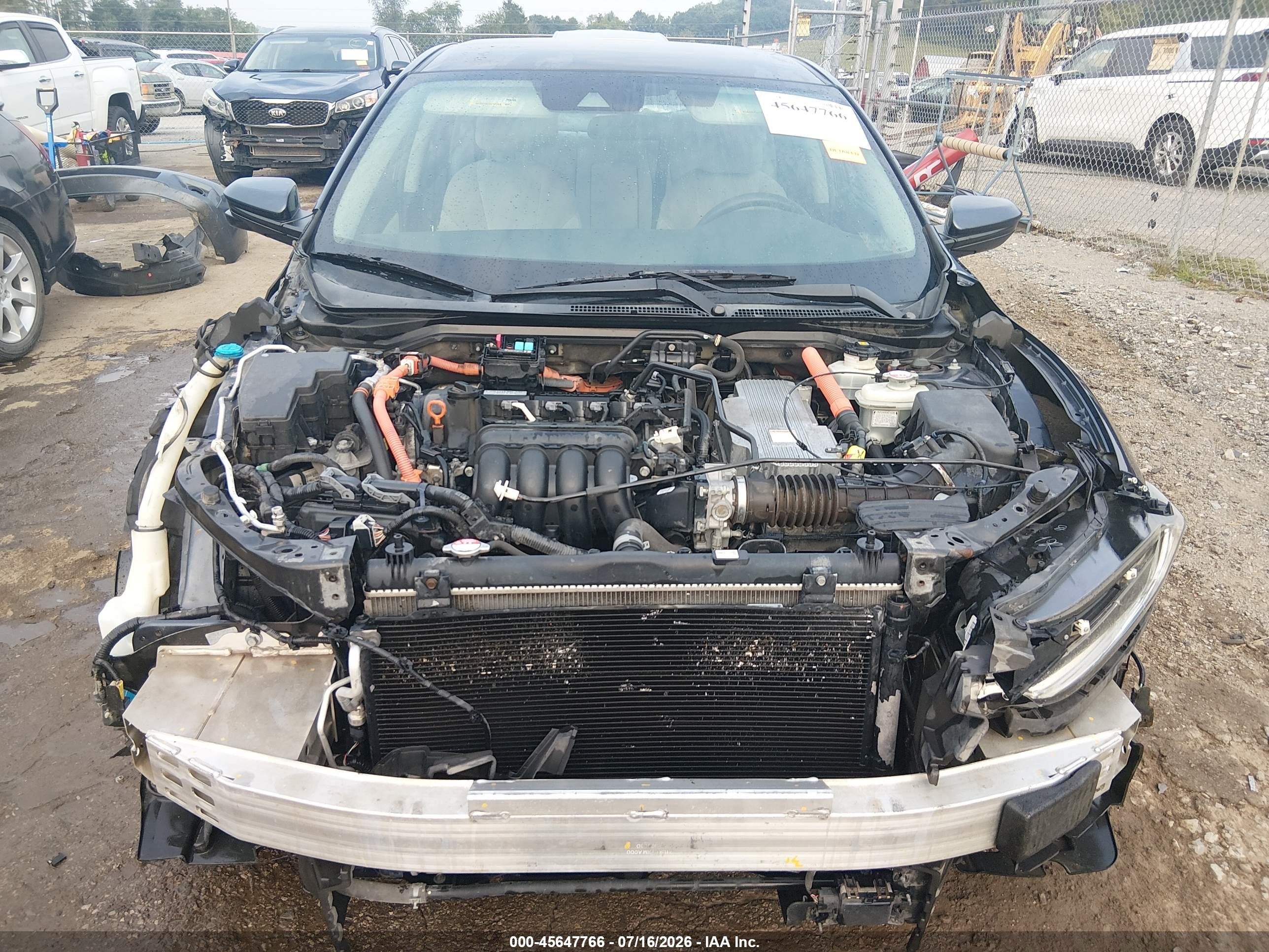 2019 Honda Insight Ex Dark Blue vin: 19XZE4F50KE032072