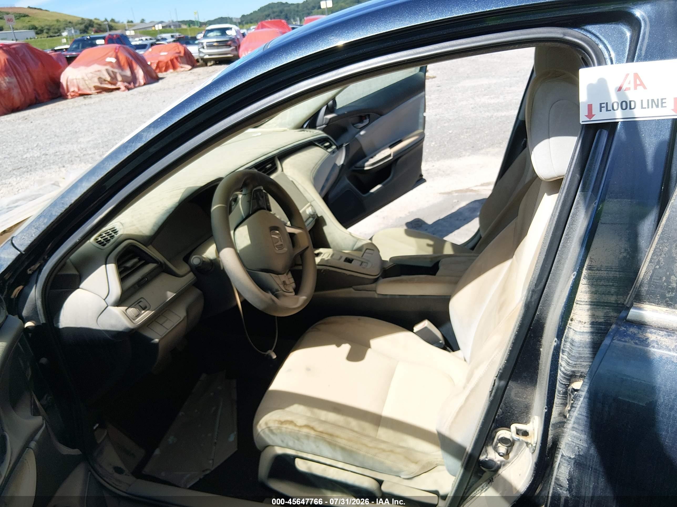 2019 Honda Insight Ex Dark Blue vin: 19XZE4F50KE032072