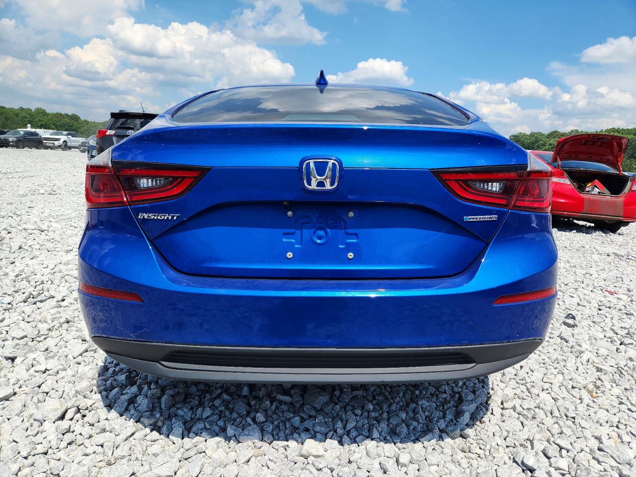 2020 Honda Insight Ex Blue vin: 19XZE4F50LE005214