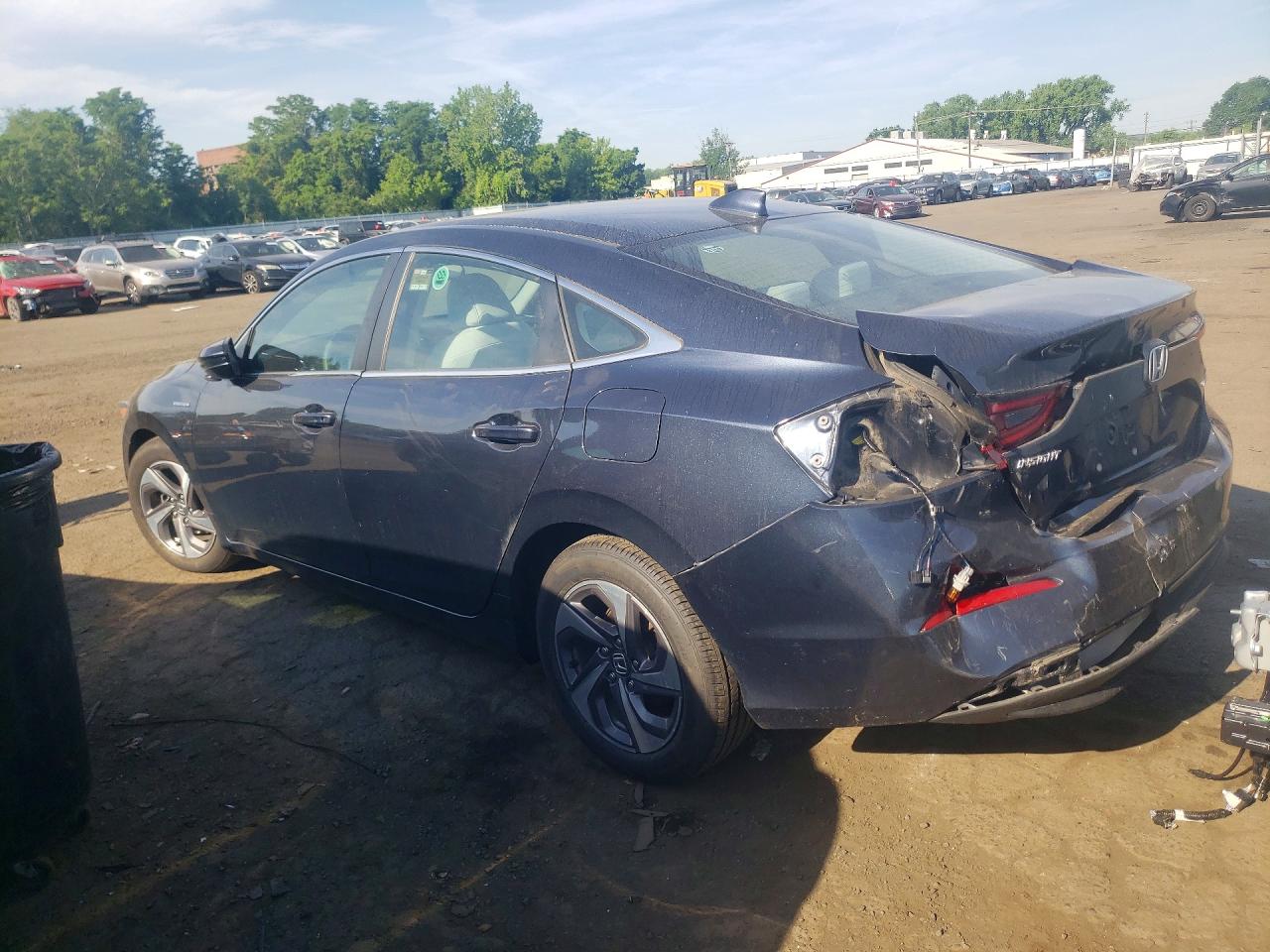 2020 Honda Insight Ex Blue vin: 19XZE4F52LE000628