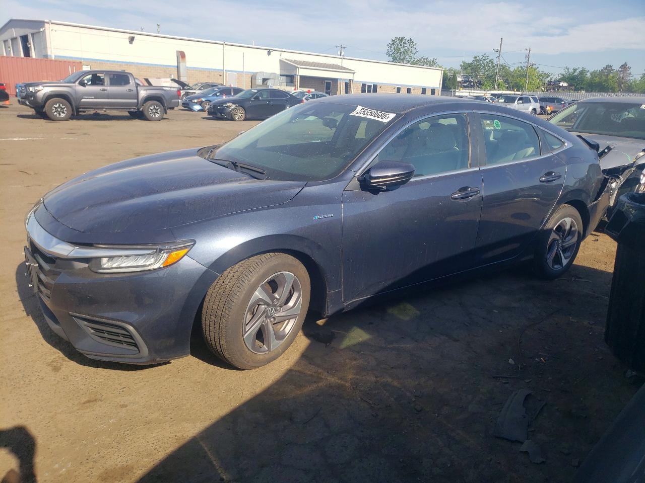 2020 Honda Insight Ex Blue vin: 19XZE4F52LE000628