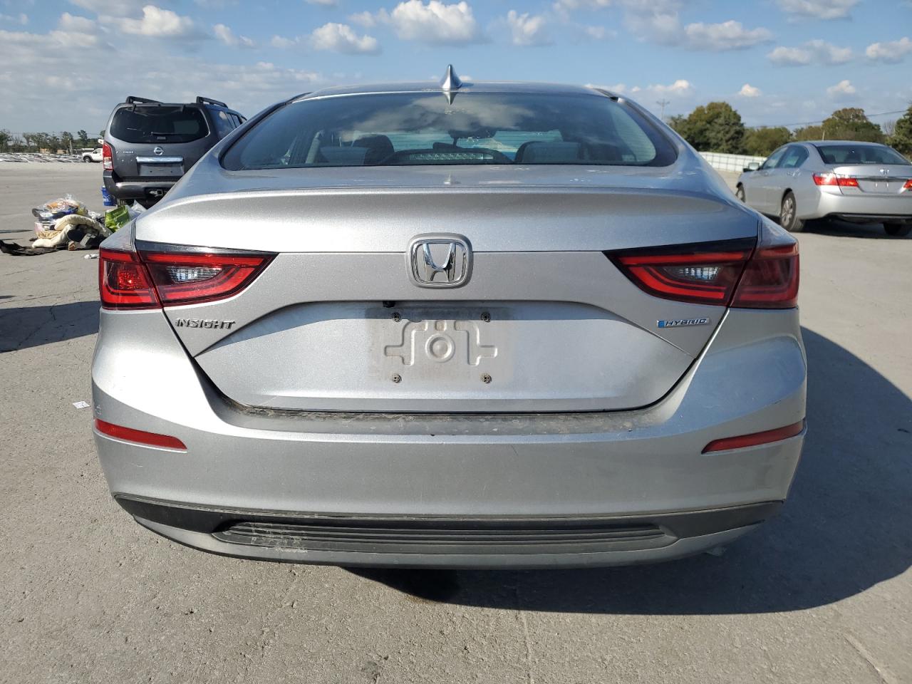 2022 Honda Insight Ex Silver vin: 19XZE4F52NE017402