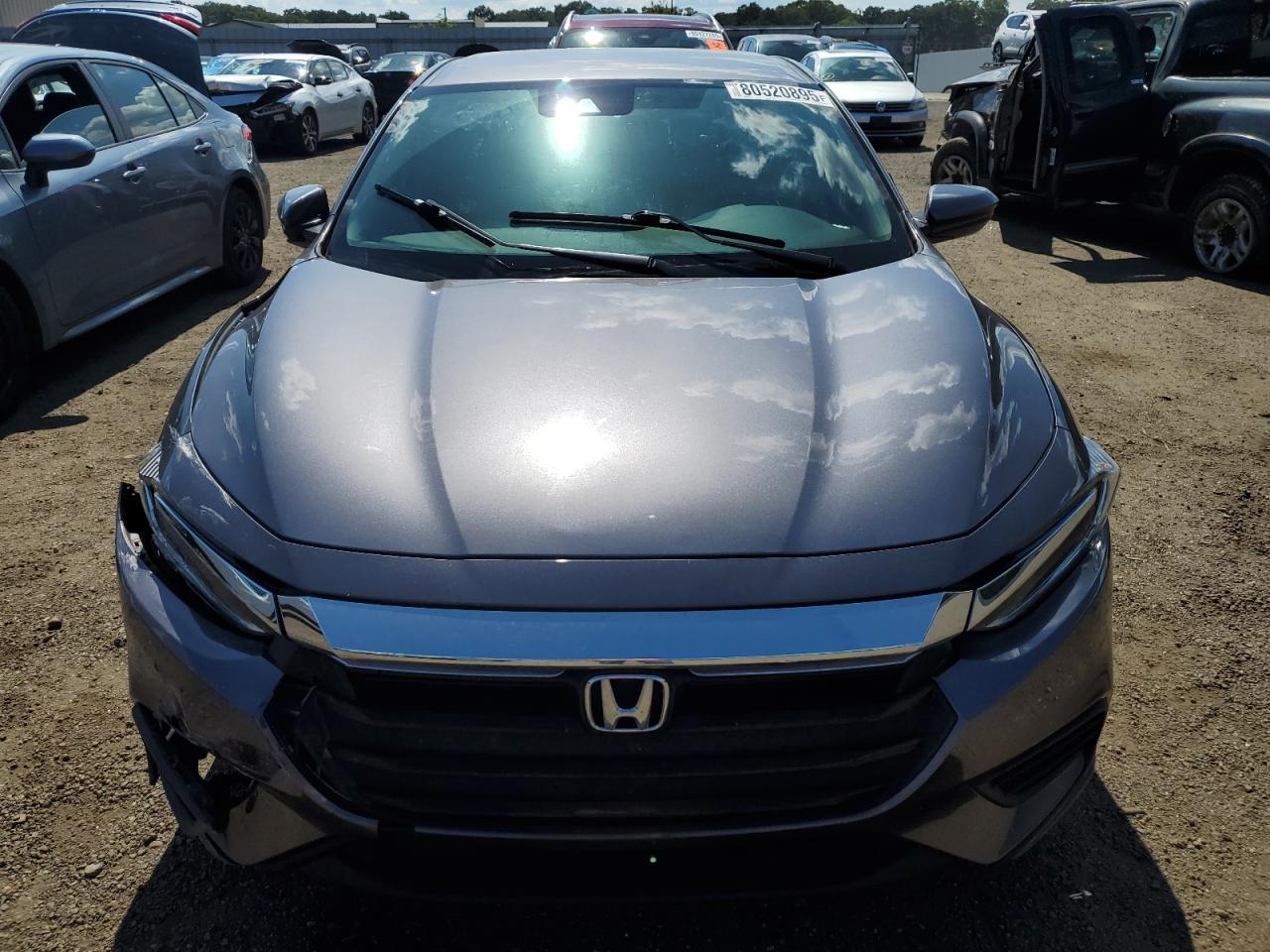 2021 Honda Insight Ex Серый vin: 19XZE4F53ME010456