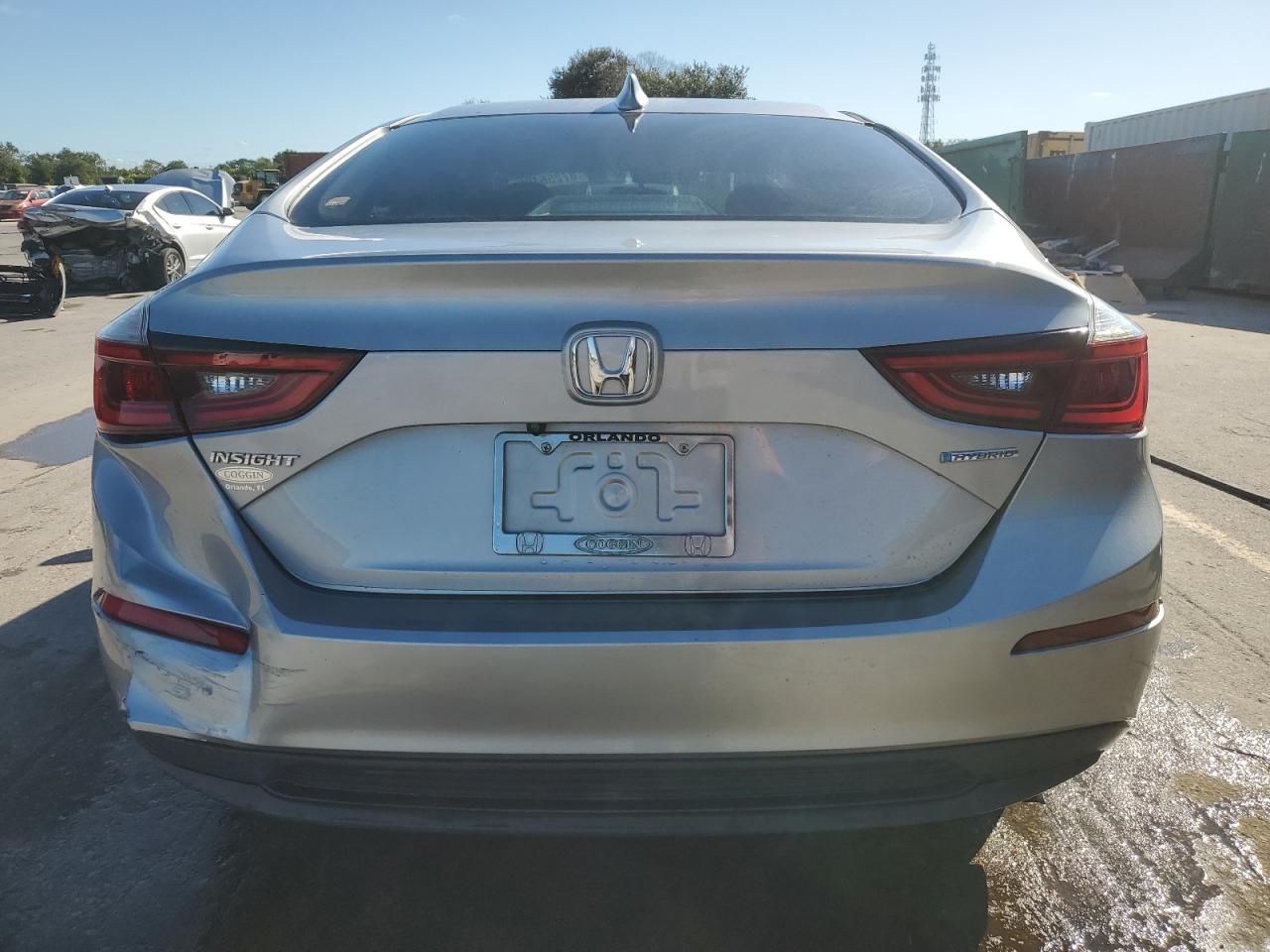 2020 Honda Insight Ex Silver vin: 19XZE4F54LE003188