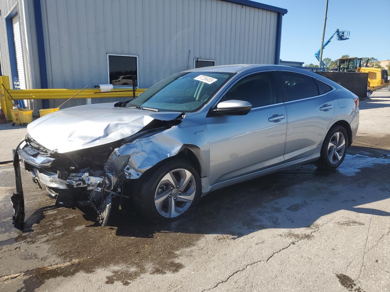 2020 Honda Insight Ex Silver vin: 19XZE4F54LE003188