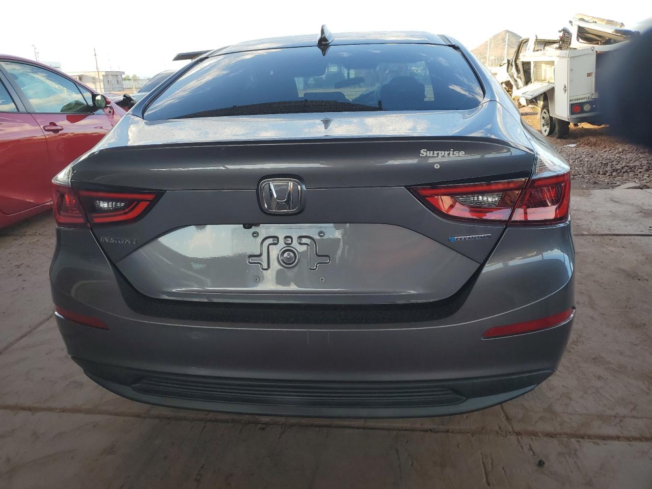 2021 Honda Insight Ex Gray vin: 19XZE4F55ME000401
