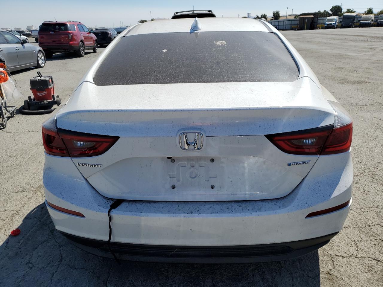 2021 Honda Insight Ex Белый vin: 19XZE4F55ME007056