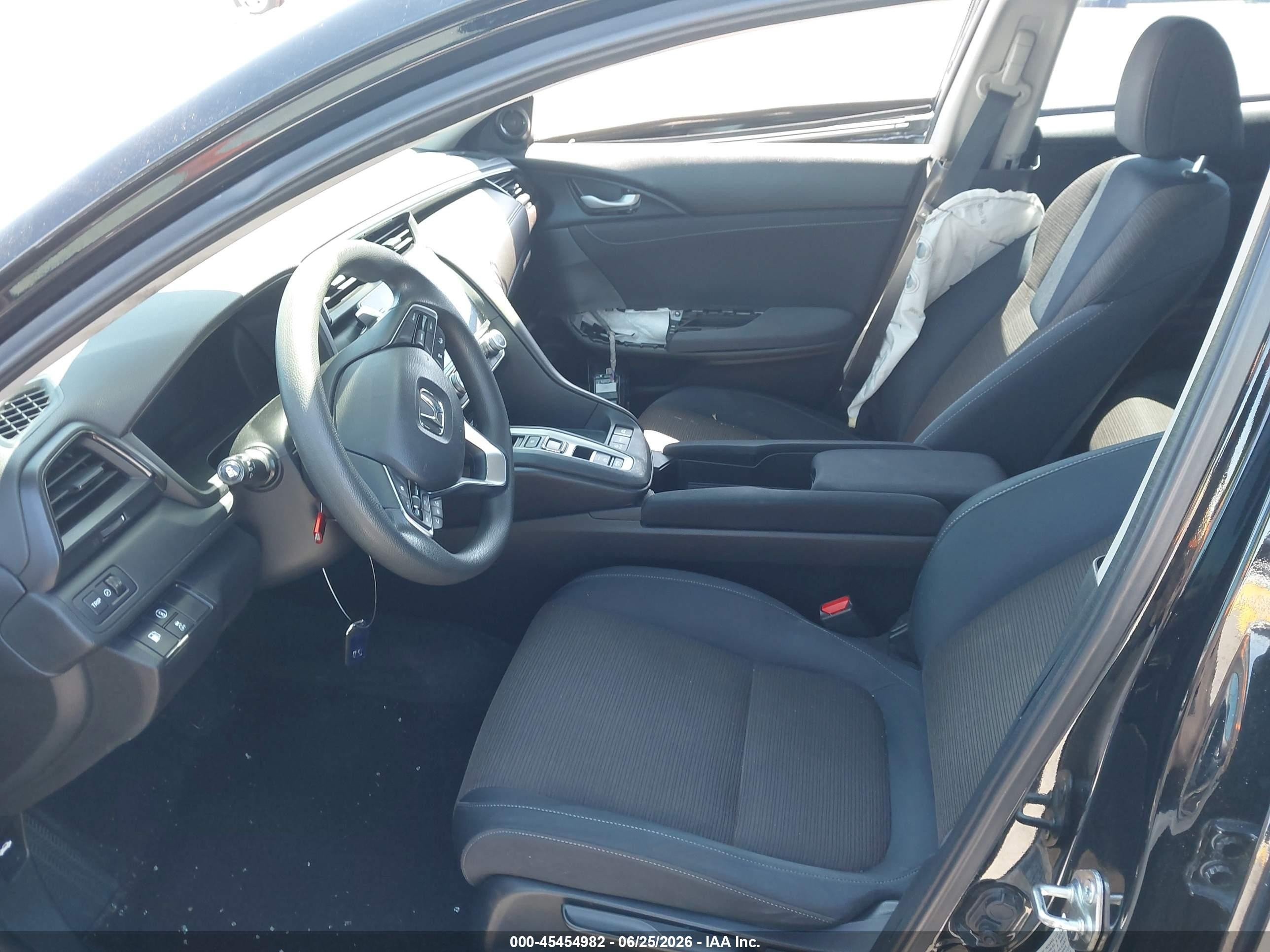 2019 Honda Insight Ex Черный vin: 19XZE4F56KE010674