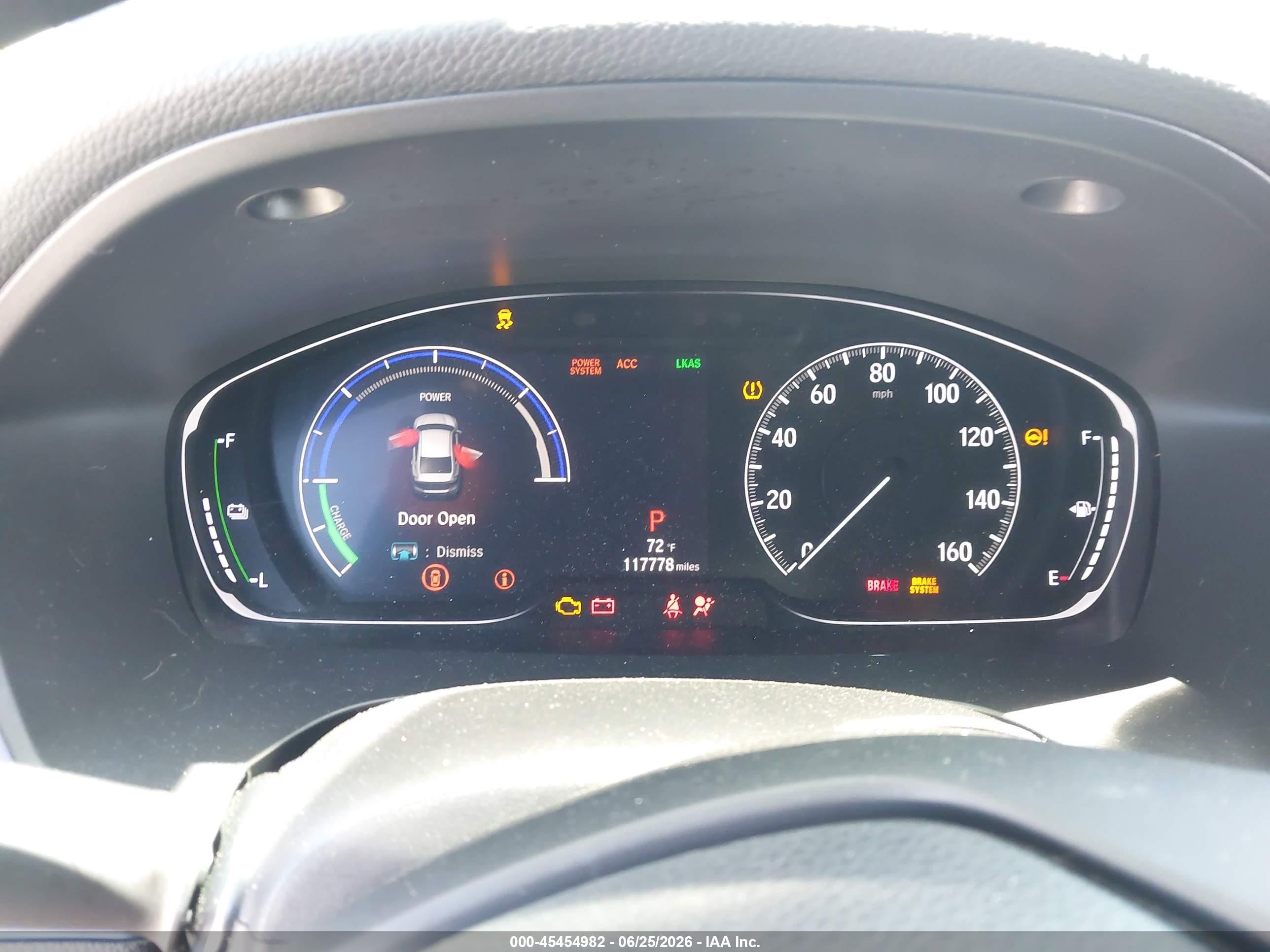 2019 Honda Insight Ex Черный vin: 19XZE4F56KE010674