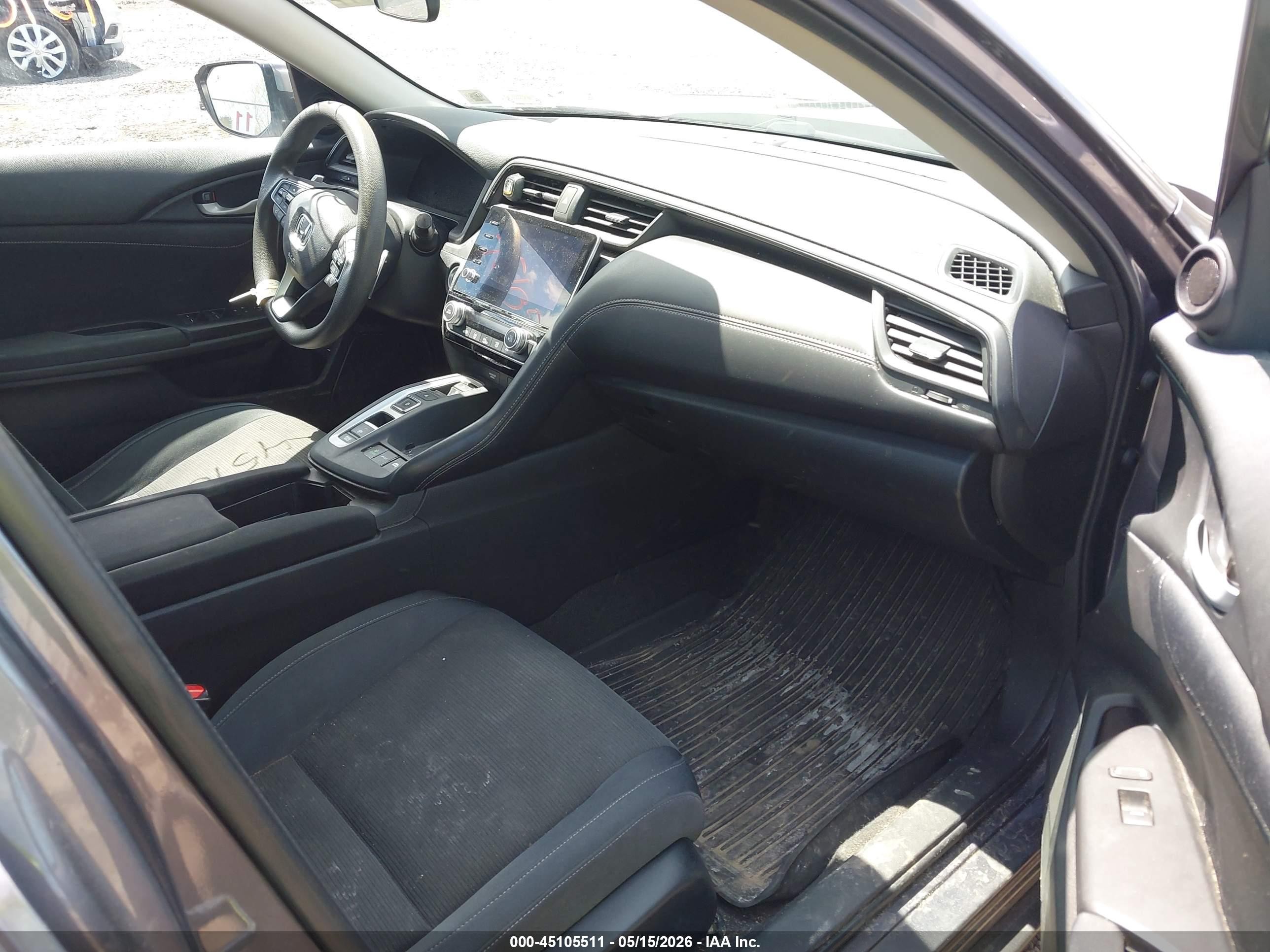 2021 Honda Insight Ex Gray vin: 19XZE4F56ME002383