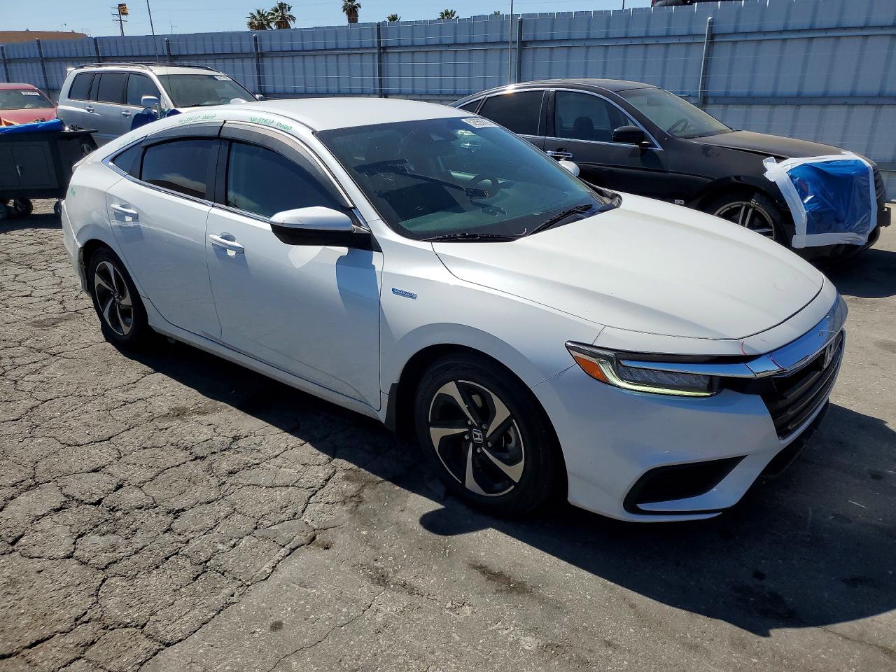 2022 Honda Insight Ex White vin: 19XZE4F56NE001591