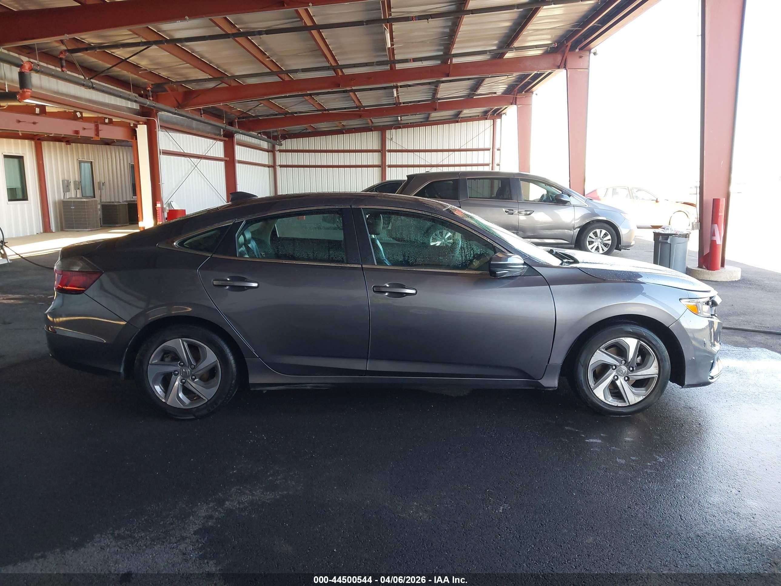 2020 Honda Insight Ex Gray vin: 19XZE4F57LE001239