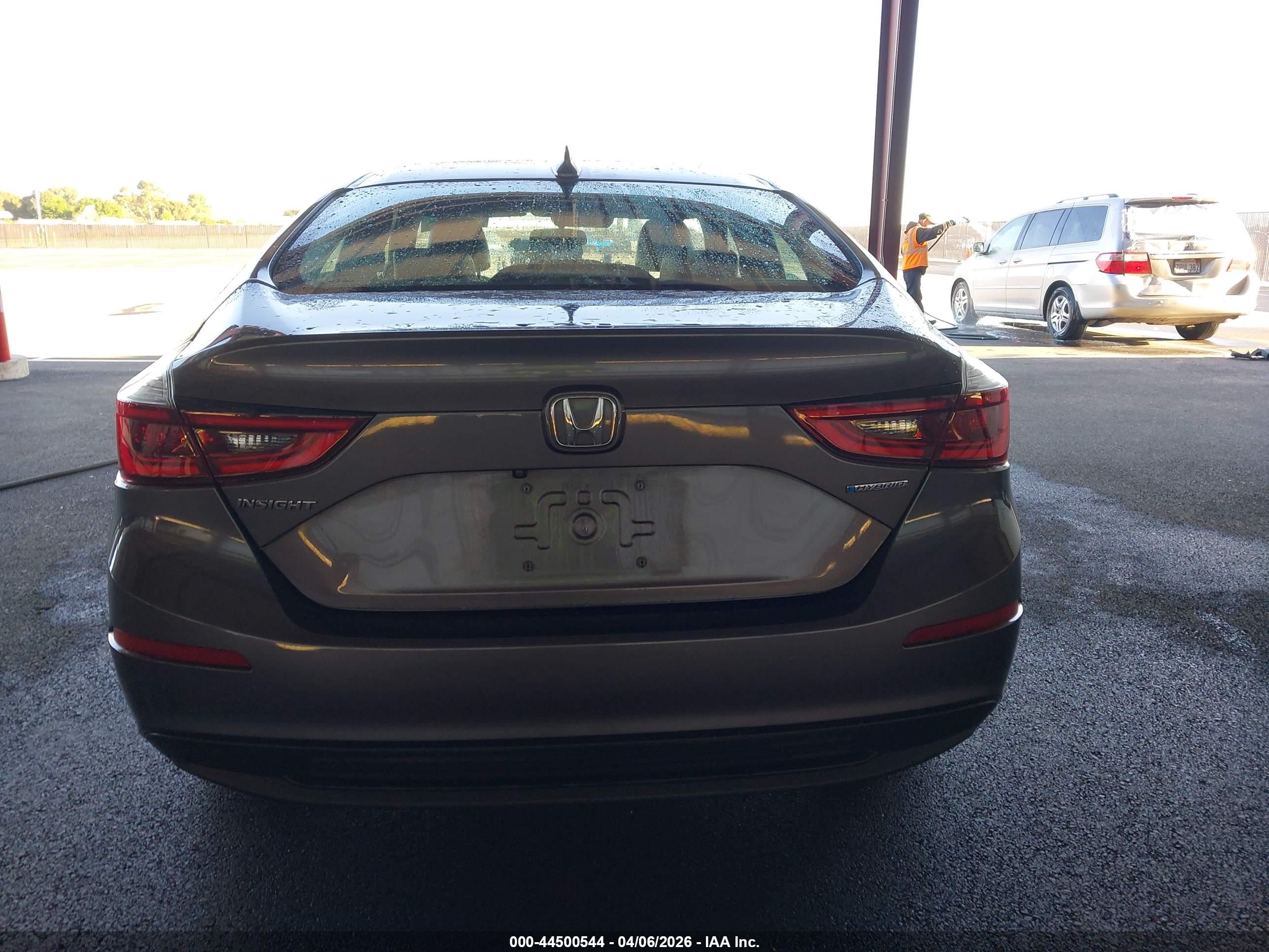 2020 Honda Insight Ex Gray vin: 19XZE4F57LE001239