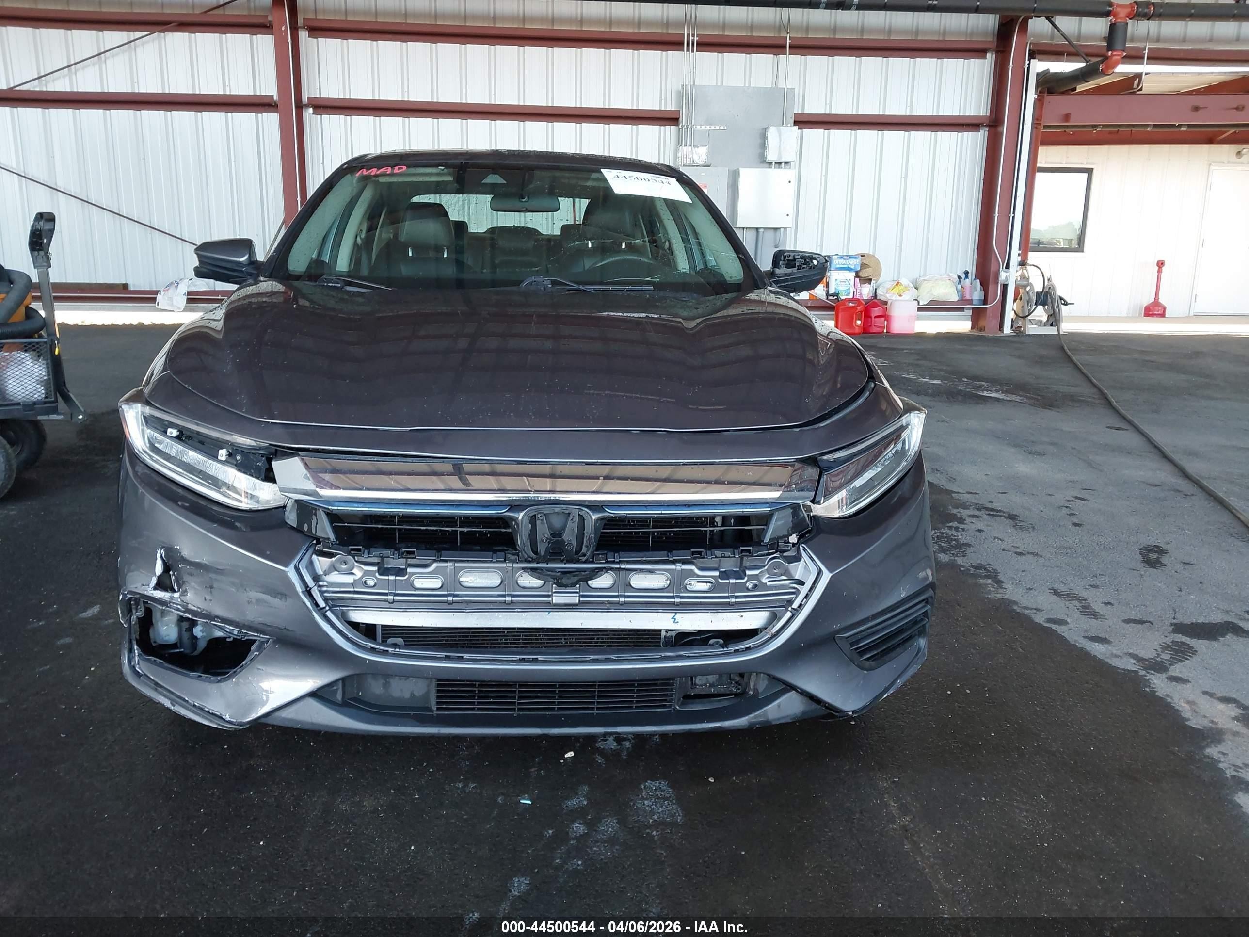 2020 Honda Insight Ex Gray vin: 19XZE4F57LE001239