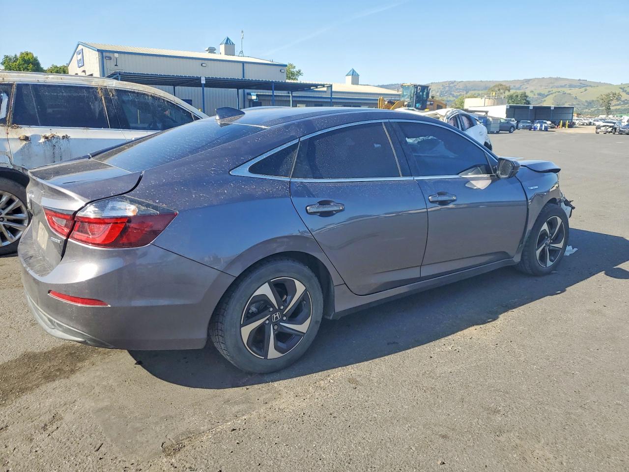 2022 Honda Insight Ex Gray vin: 19XZE4F57NE011255