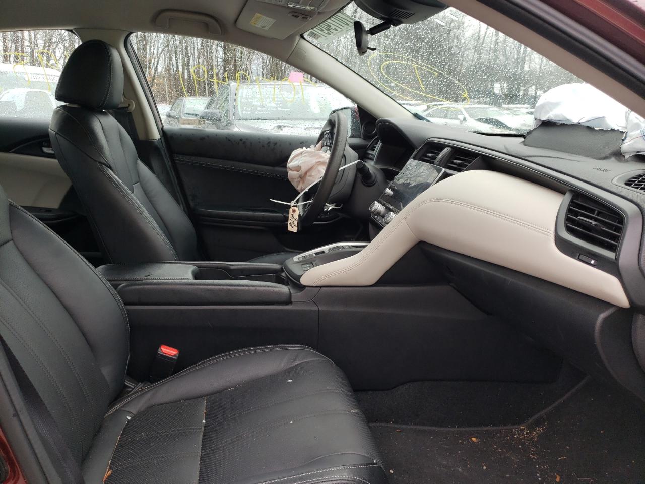 2019 Honda Insight Ex Maroon vin: 19XZE4F58KE033244