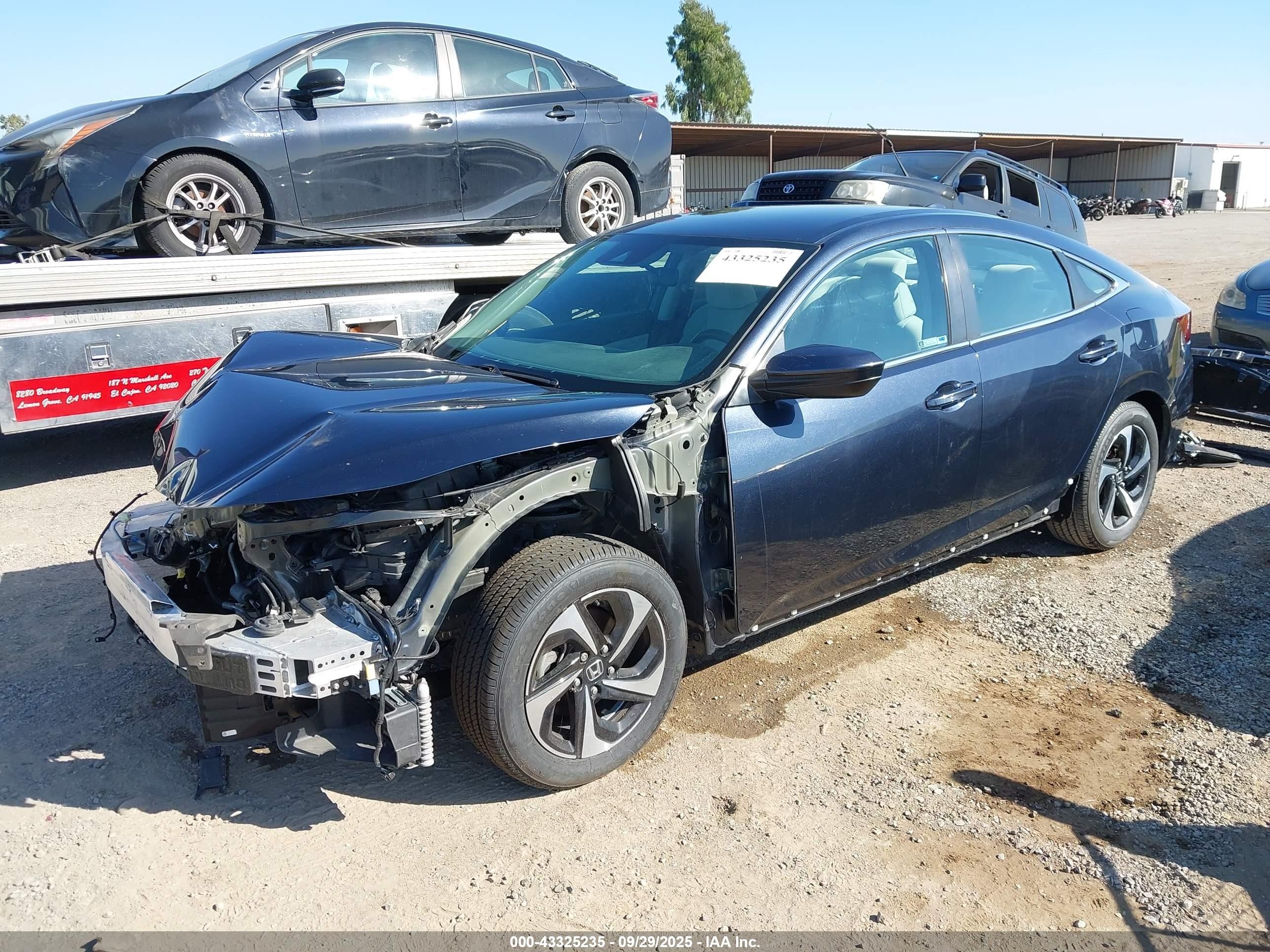 2022 Honda Insight Ex Black vin: 19XZE4F58NE001155