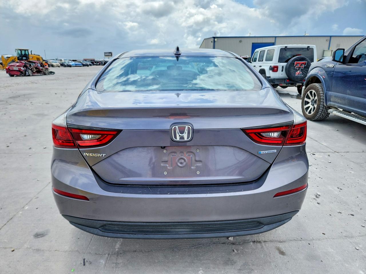 2019 Honda Insight Ex Gray vin: 19XZE4F59KE009891