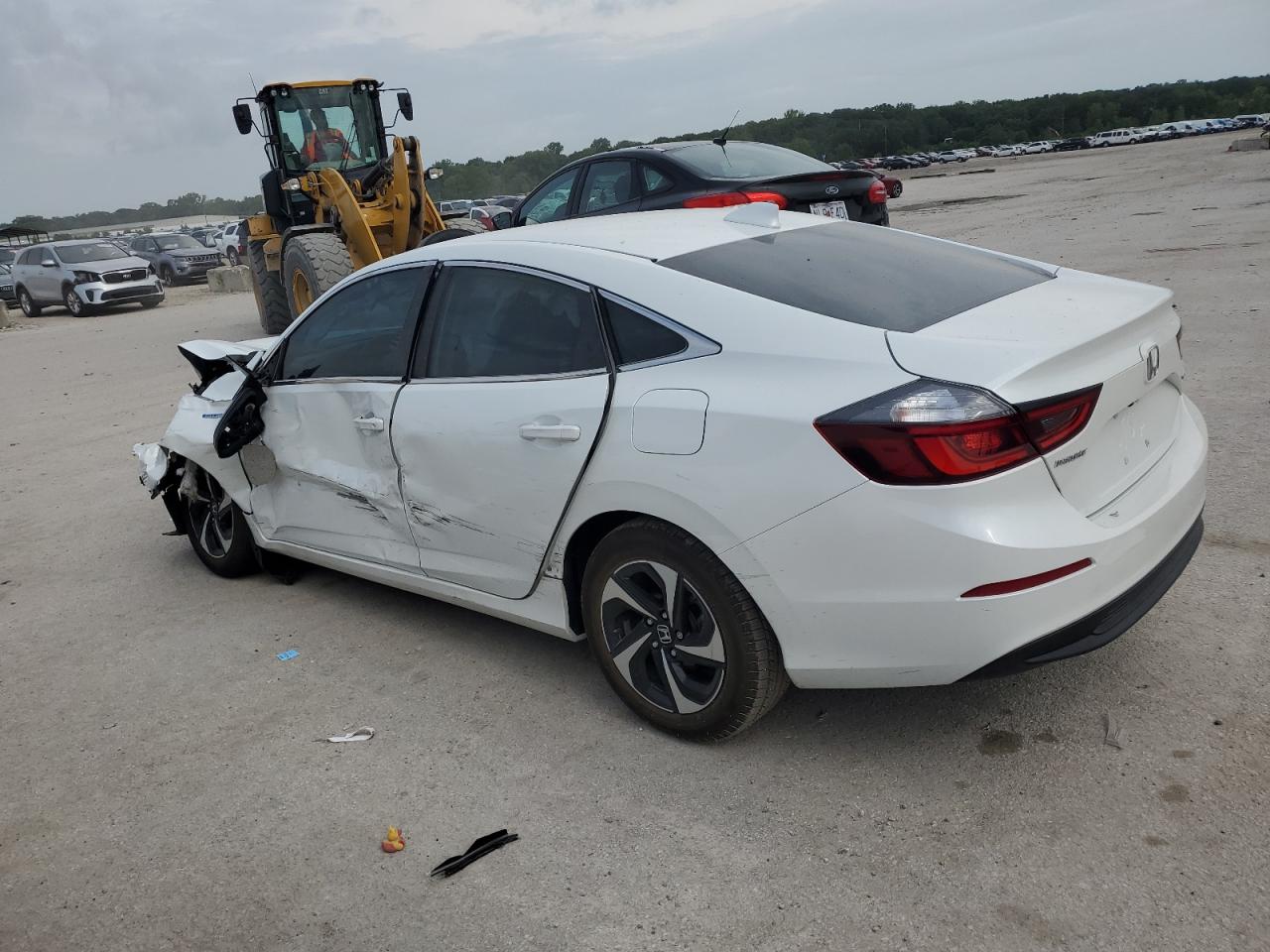 2021 Honda Insight Ex Белый vin: 19XZE4F59ME010204