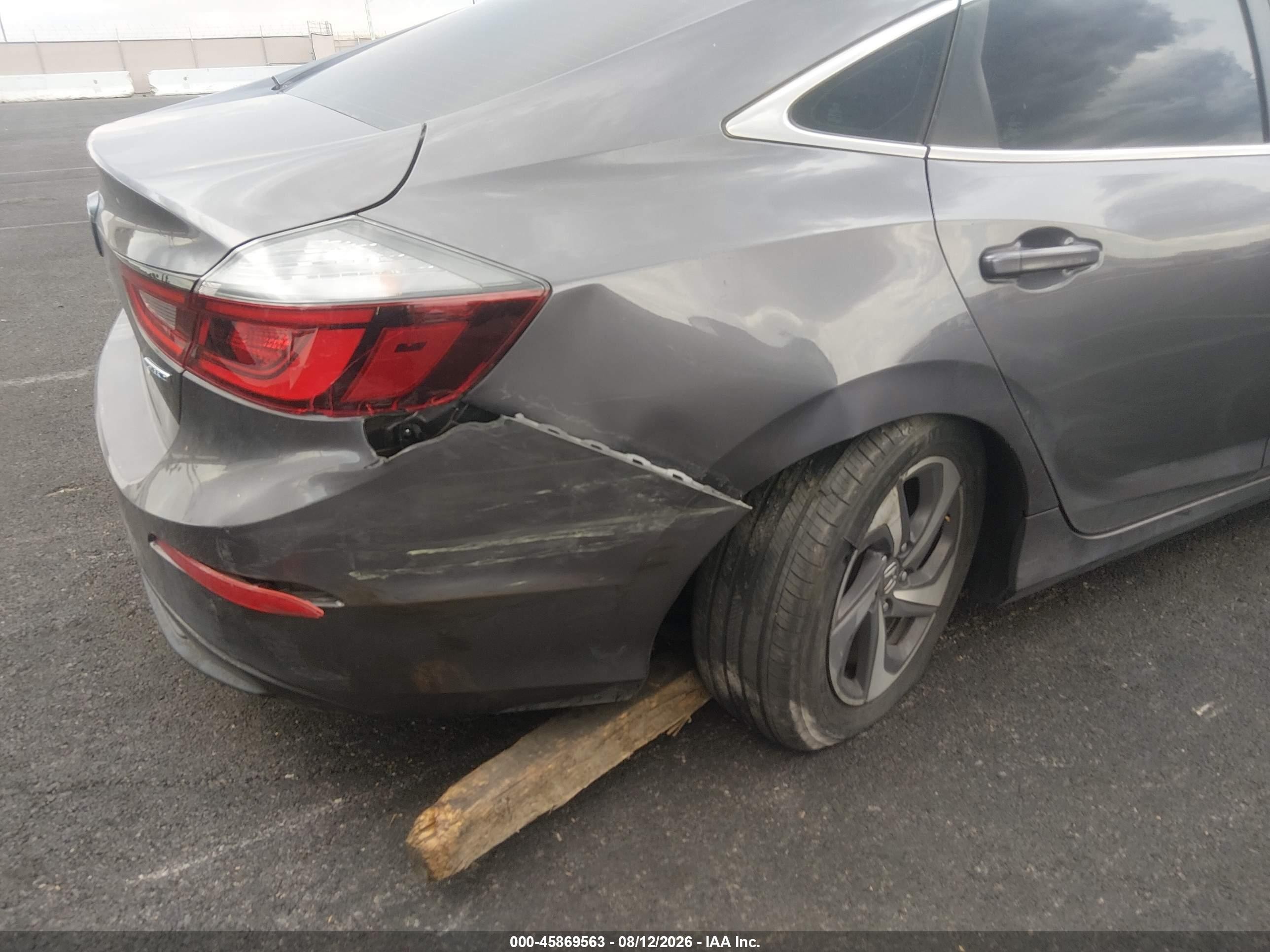2019 Honda Insight Ex Серый vin: 19XZE4F5XKE005378