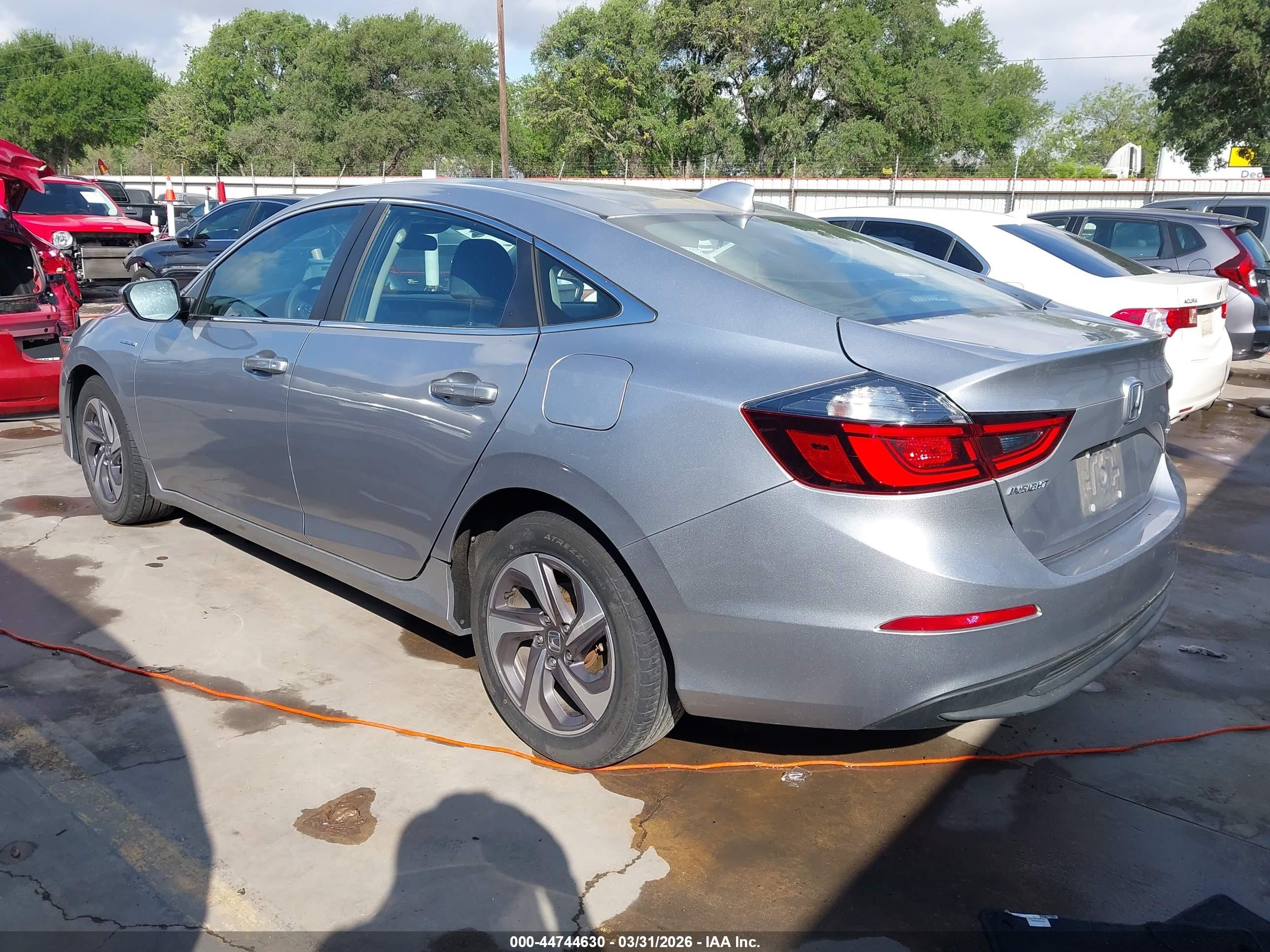 2019 Honda Insight Ex Silver vin: 19XZE4F5XKE025470