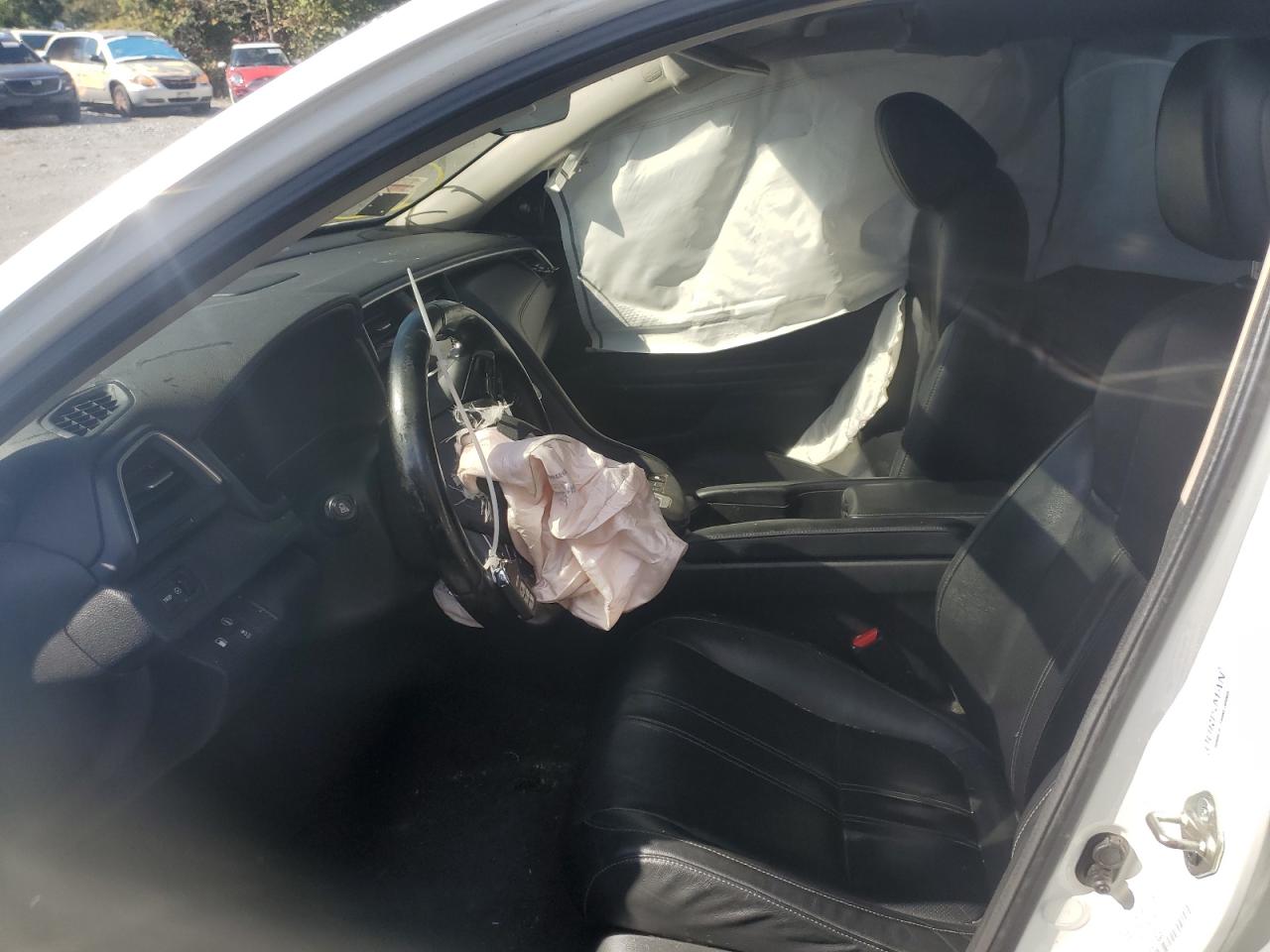 2020 Honda Insight Touring White vin: 19XZE4F92LE008957