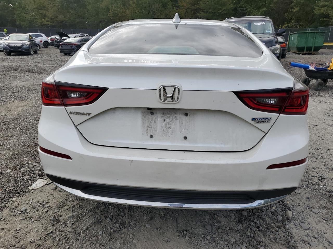 2020 Honda Insight Touring White vin: 19XZE4F92LE008957