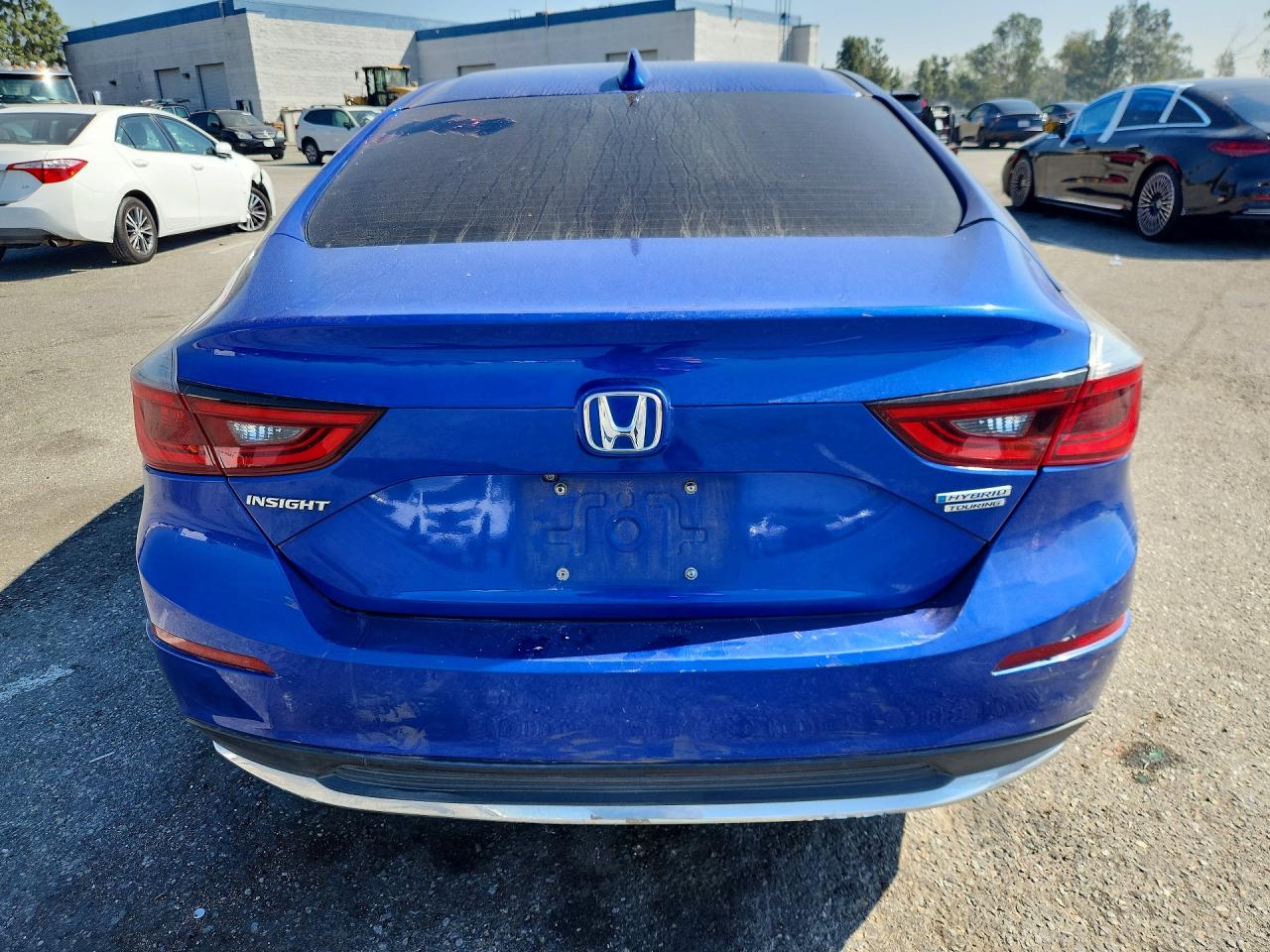 2019 Honda Insight Touring Blue vin: 19XZE4F95KE008028