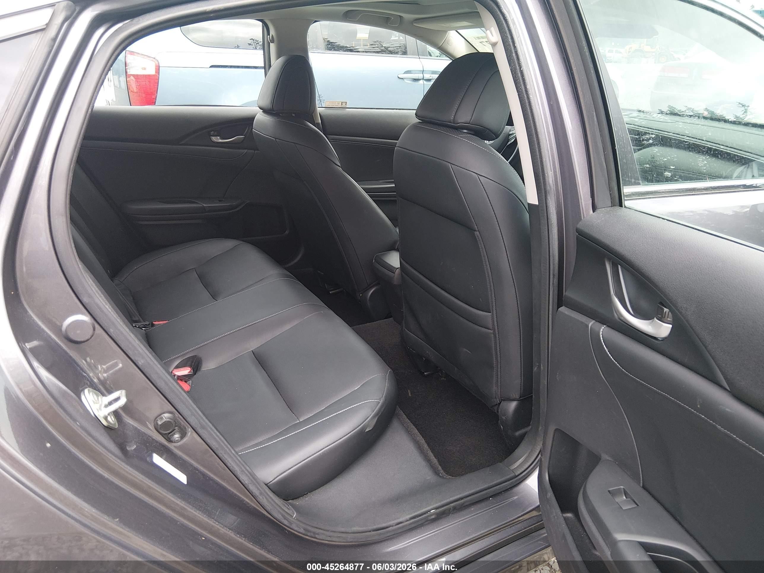 2019 Honda Insight Touring Серый vin: 19XZE4F99KE018660