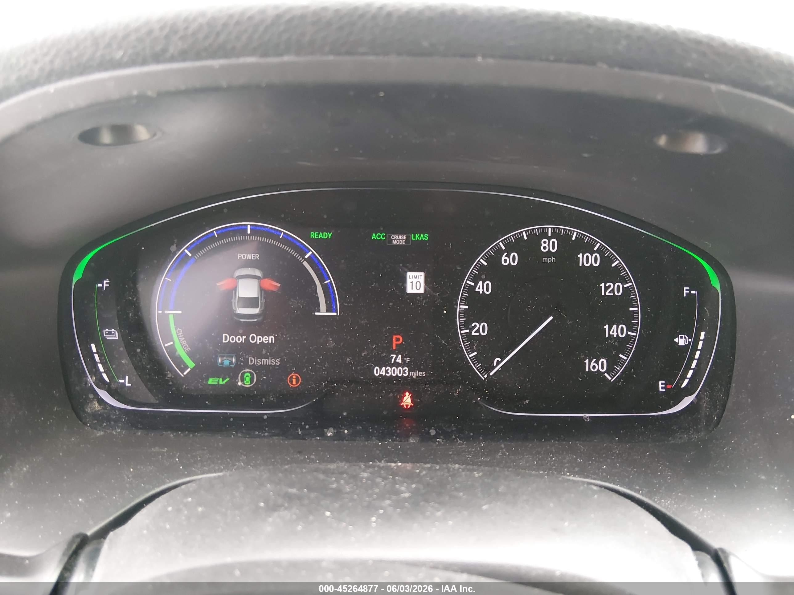 2019 Honda Insight Touring Серый vin: 19XZE4F99KE018660