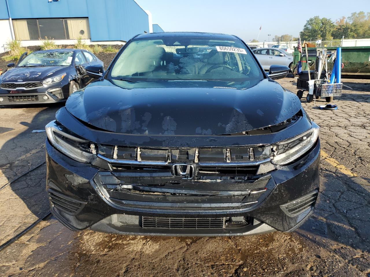 2022 Honda Insight Touring Black vin: 19XZE4F99NE016007
