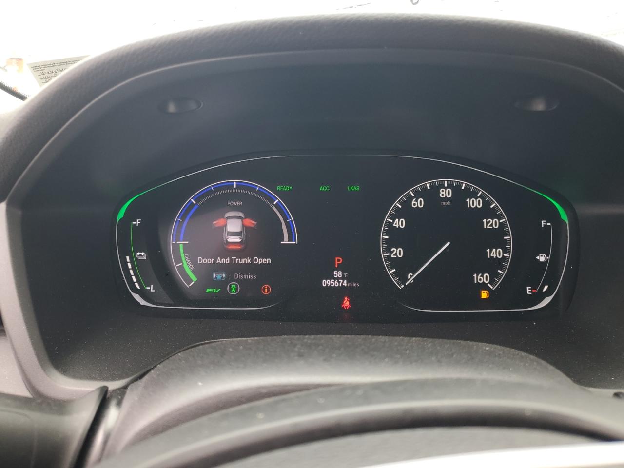 2020 Honda Insight Touring Silver vin: 19XZE4F9XLE005658