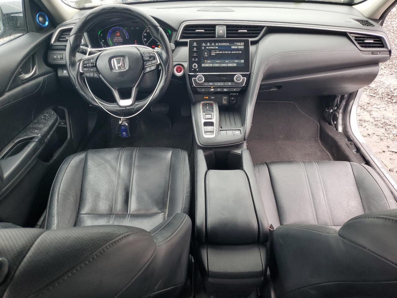 2020 Honda Insight Touring Silver vin: 19XZE4F9XLE005658