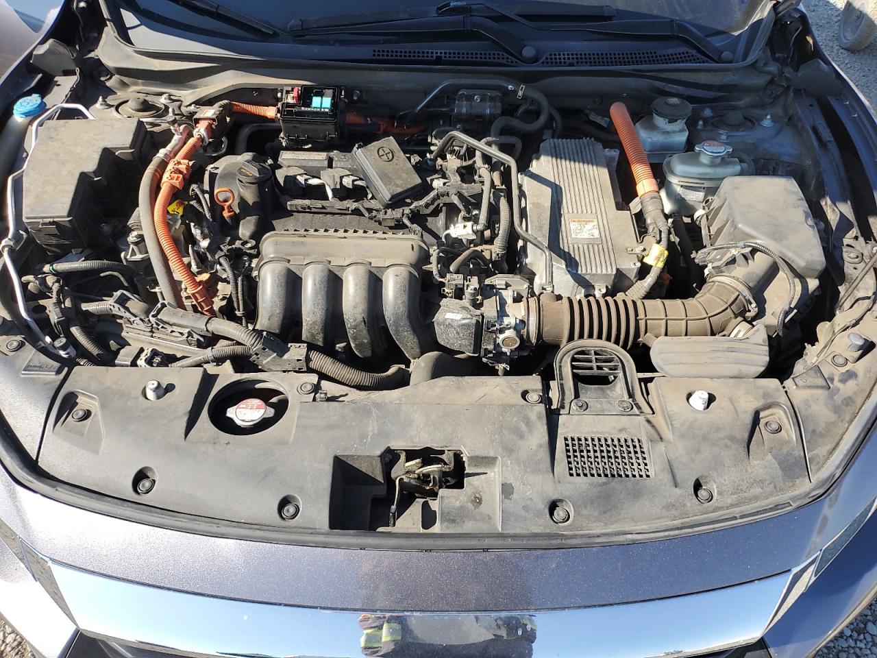 2020 Honda Insight Touring Gray vin: 19XZE4F9XLE007572