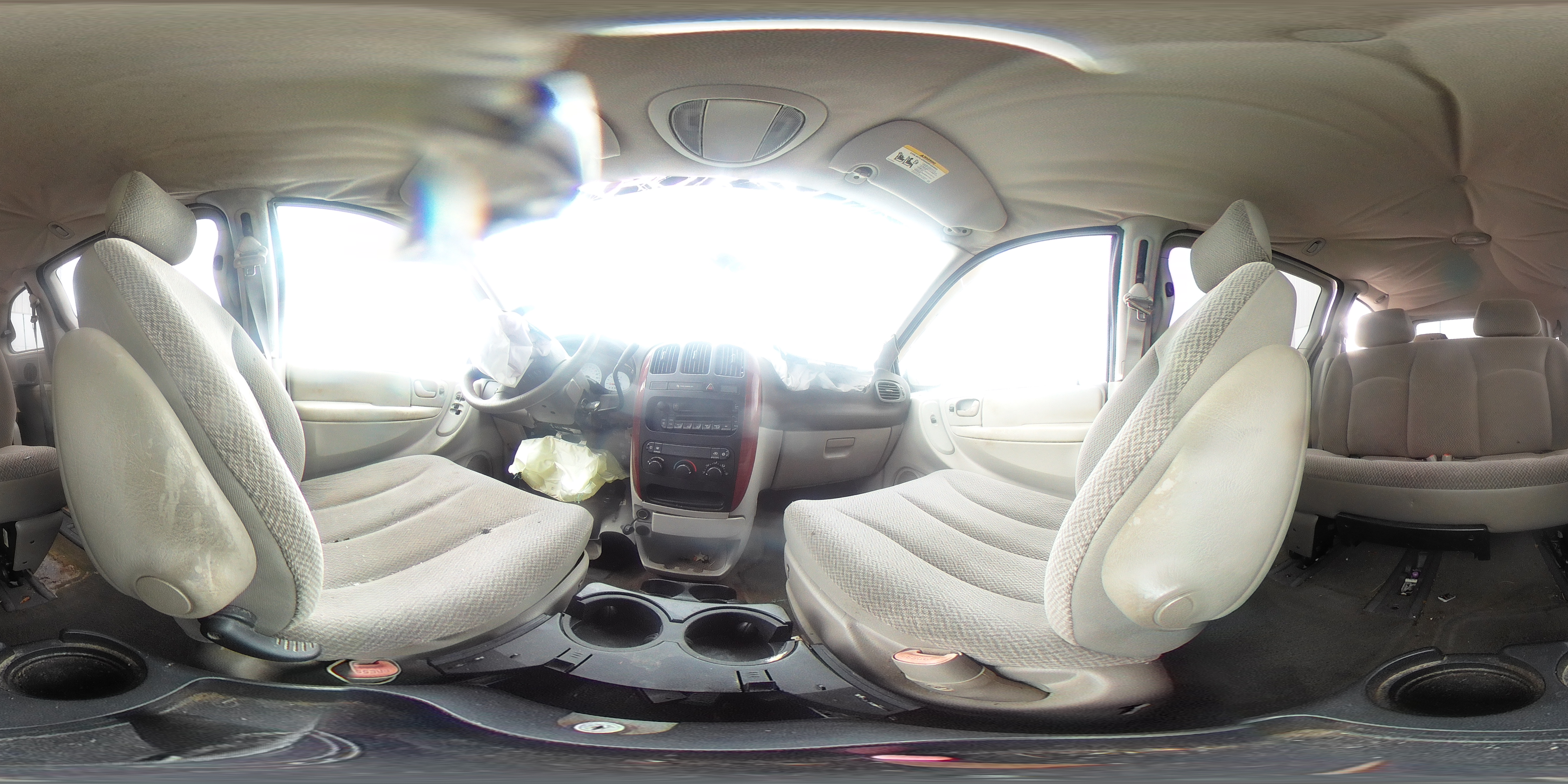 2006 Chrysler Town & Country White vin: 1A4GP45R06B674276
